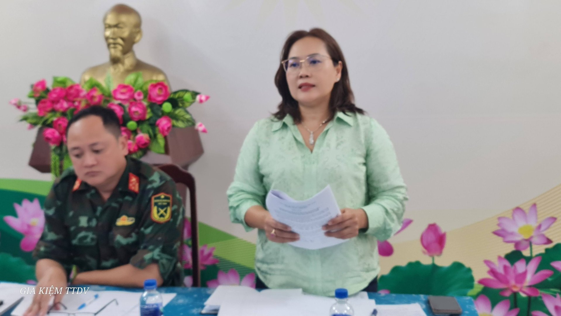 UBND xã Gia Kiệm phối hợp tháo gỡ vướng mắc mặt bằng dự án trường bắn