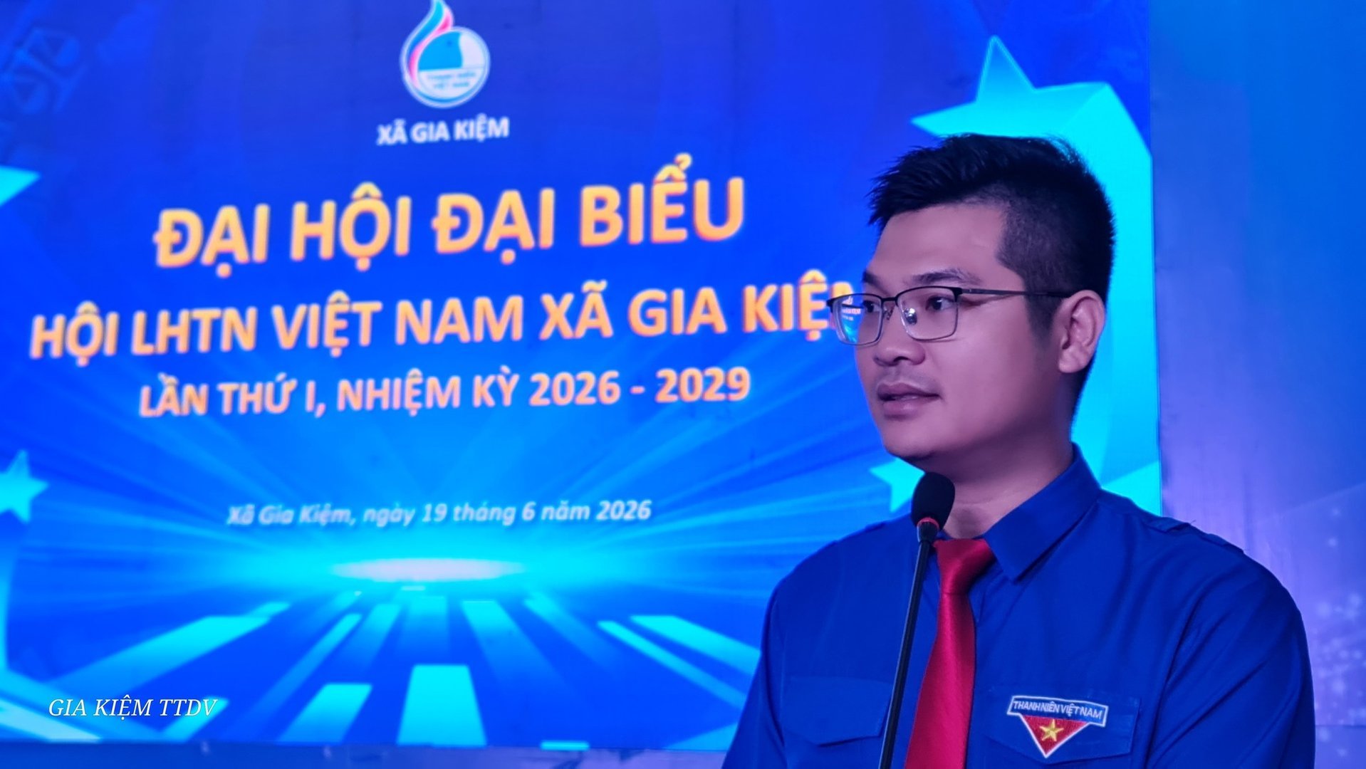Đại hội đại biểu Hội Liên hiệp Thanh niên Việt Nam xã Gia Kiệm lần thứ I