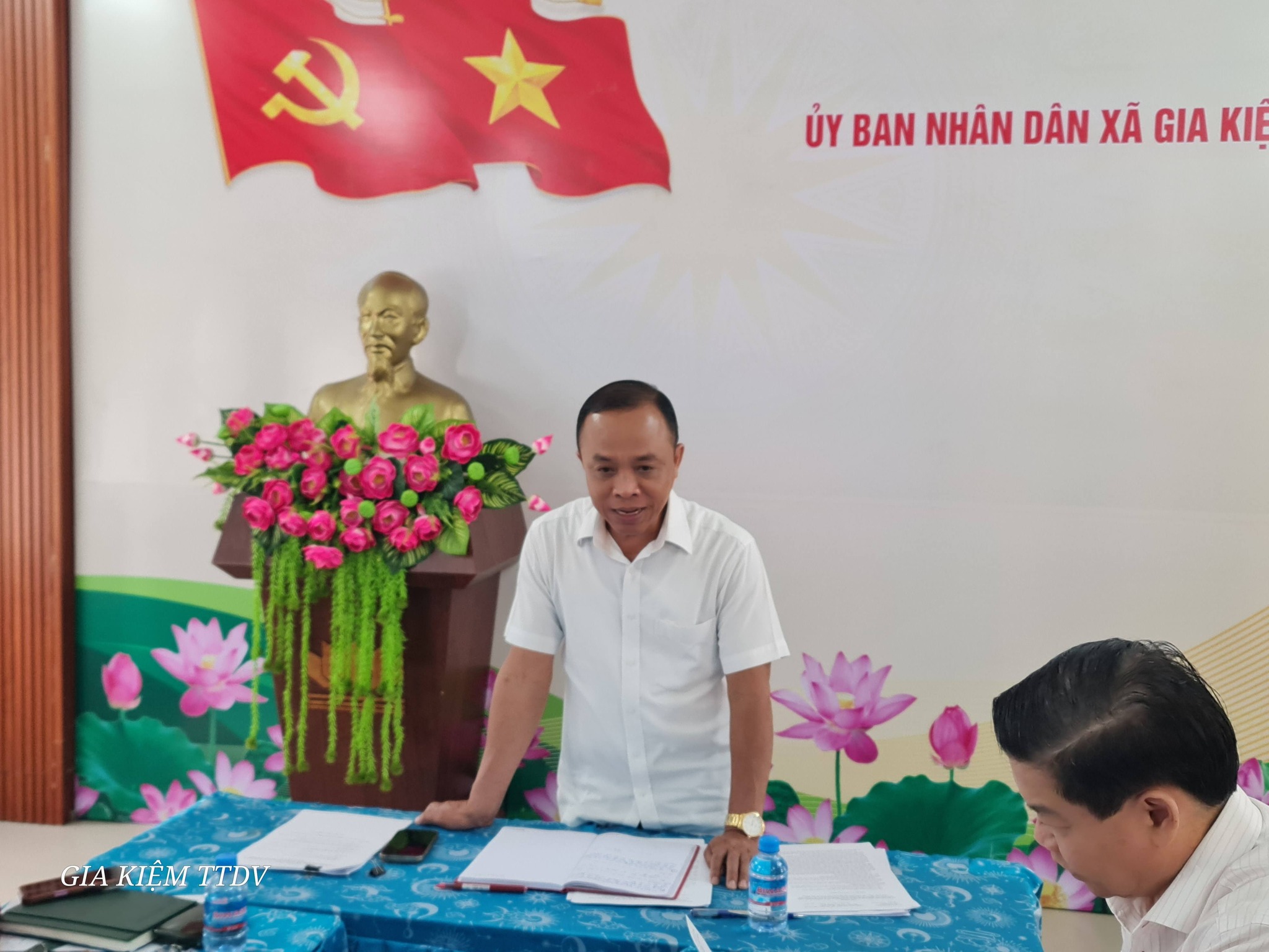 Sáng ngày 17/4/2026, tại Hội trường 2 UBND xã, Hội đồng nhân dân xã Gia Kiệm, tỉnh Đồng Nai đã tổ ch