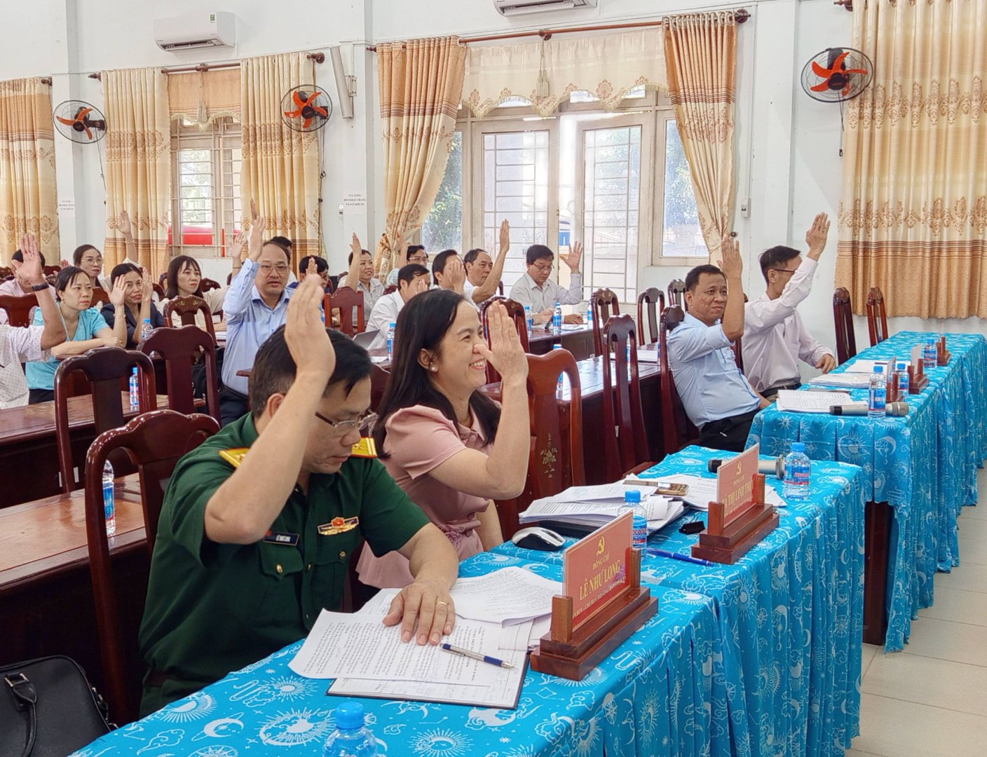 Hội nghị lấy ý kiến cử tri nơi công tác đối với người được giới thiệu người ứng cử đại biểu Hội đồng nhân dân xã Gia Kiệm nhiệm kỳ 2026-2031