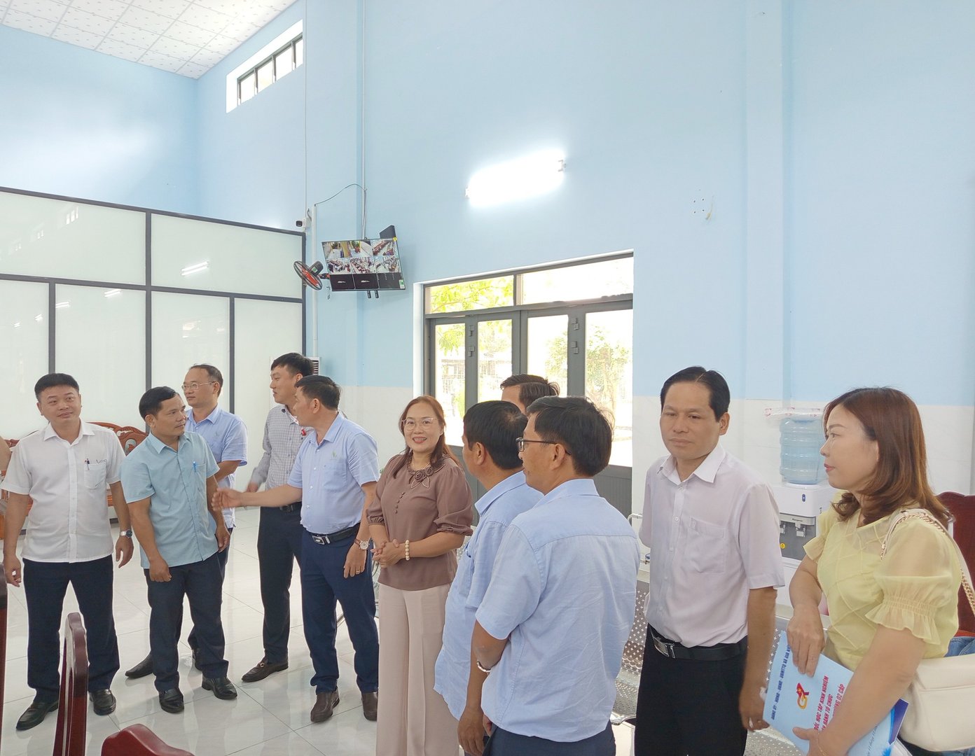 Hoi Nghi Giao Luu Trao Doi Hoc Tap Kinh Nghiem Van Hanh Chinh Quyen 2 Cap Giua Xa Gia Kiem Va Xa Long Ha - Ảnh 25