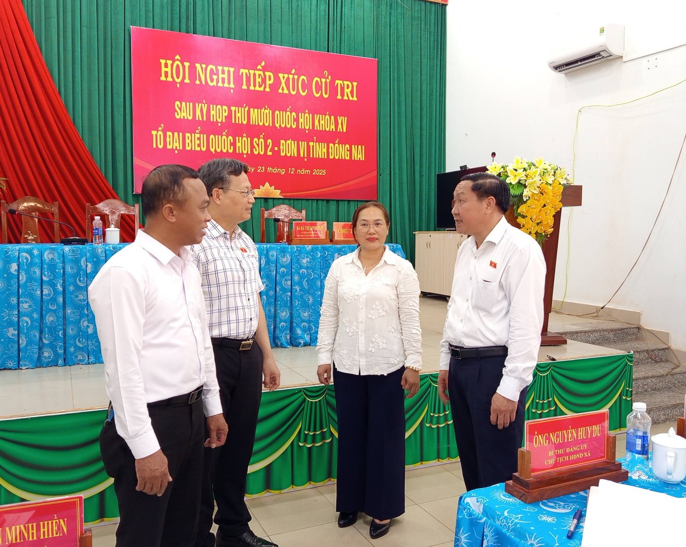 Ky Hop Tiep Xuc Cu Tri Sau Ky Hop Thu X Quoc Hoi Khoa Xv To Dai Bieu So 2 - Ảnh 12